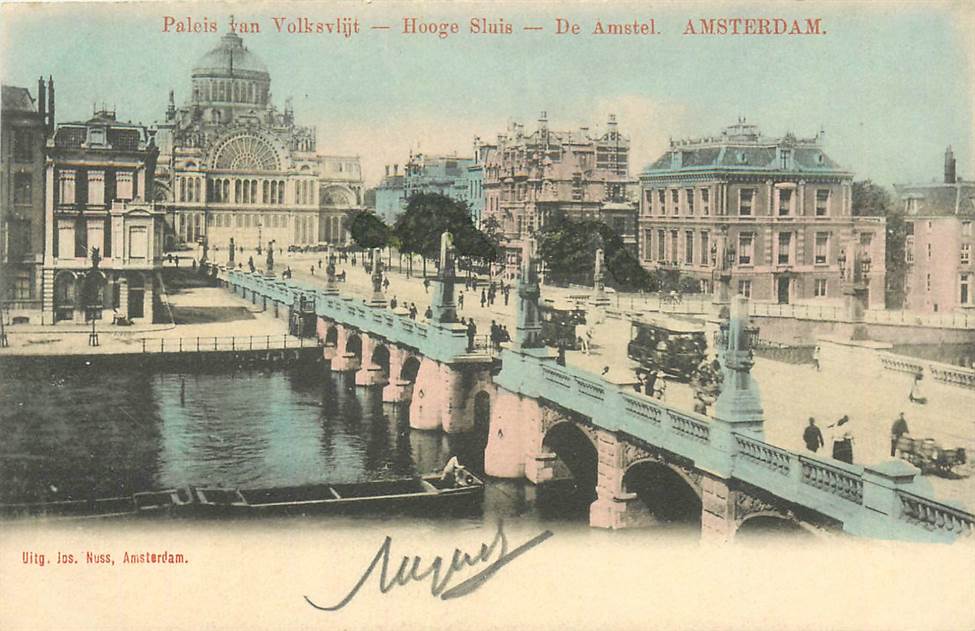 Amsterdam Paleis voor Volksvlijt-Hooge Sluis-De Amstel