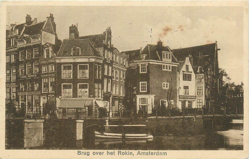 Amsterdam Brug over het Rokin