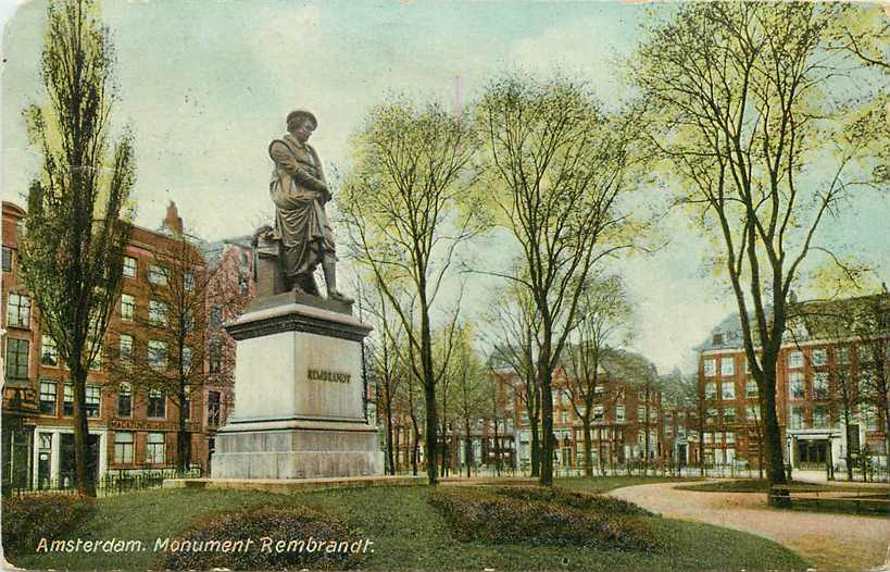 Amsterdam Monument Rembrandt