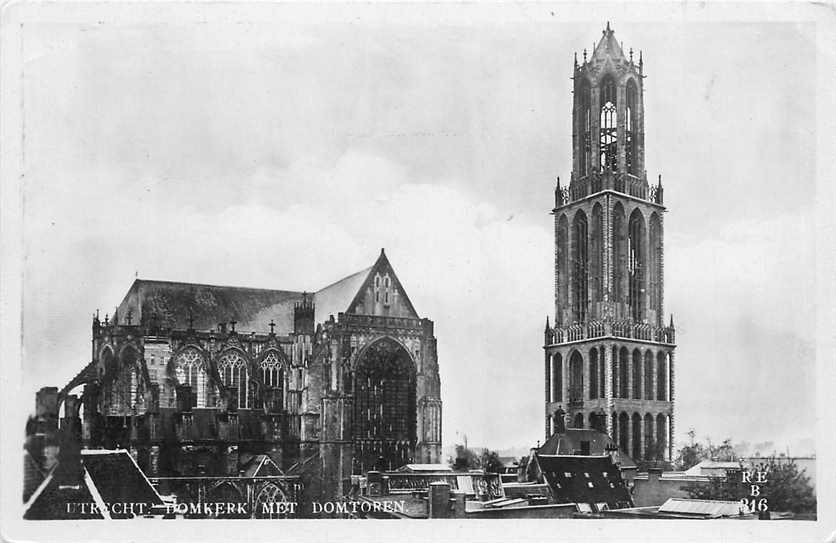 Utrecht Domkerk met Domtoren