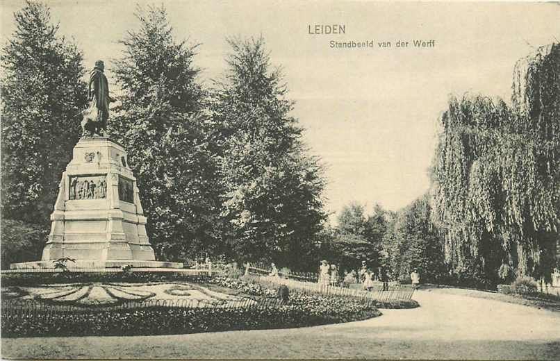 Leiden Standbeeld van der Werff