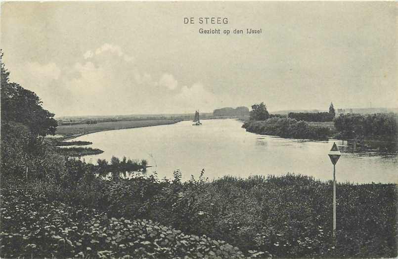 De Steeg Gezicht op den Ijssel