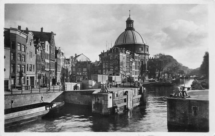 Amsterdam Singel met Luth. Kerk