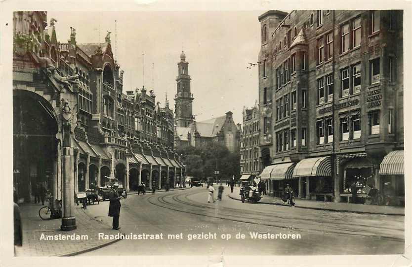 Amsterdam Raadhuisstraat Westertoren