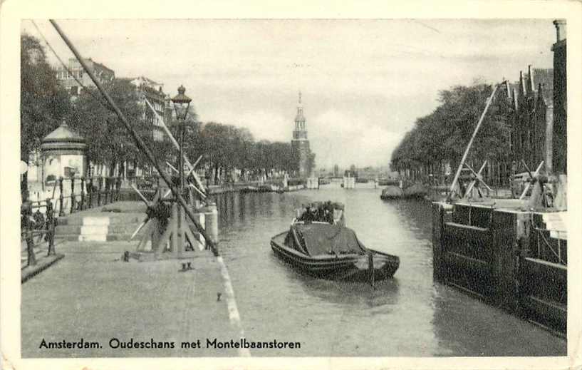 Amsterdam Oudeschans met Montelbaanstore