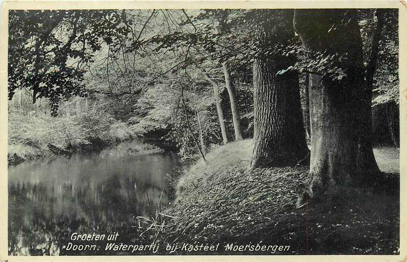 Doorn Waterpartij bij Kasteel Moersberge