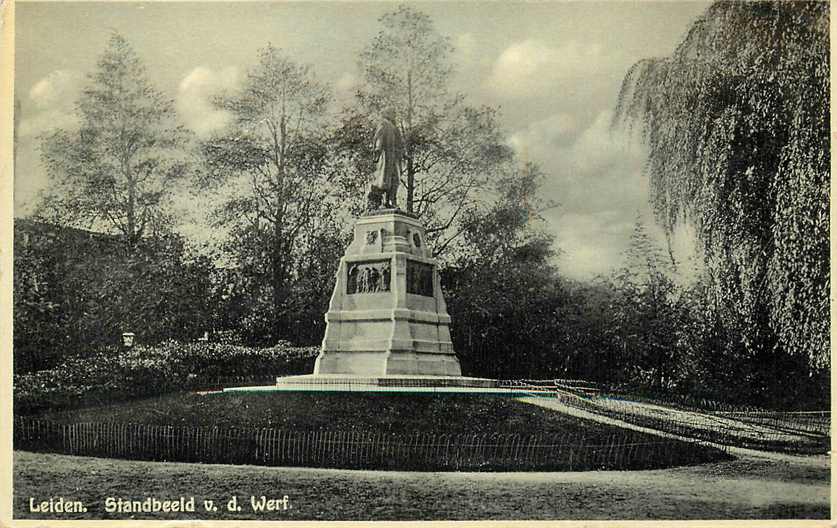 Leiden Standbeeld vd Werf