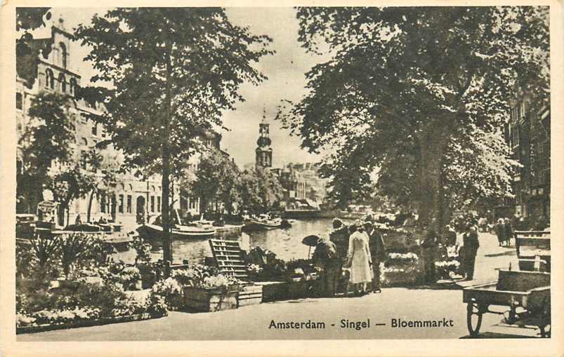 Amsterdam Singel Bloemmarkt