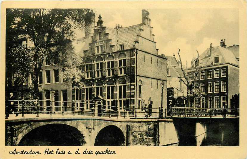 Amsterdam Het Huis aan de drie Grachten