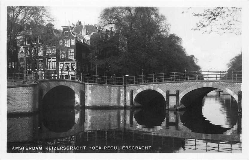 Amsterdam Keizersgracht hoek Reguliersgr