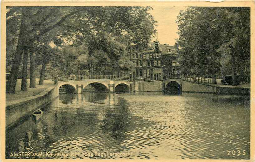 Amsterdam Keizersgracht hoek Reguliersgr