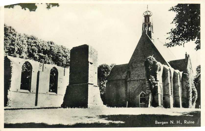 Bergen NH Ruine