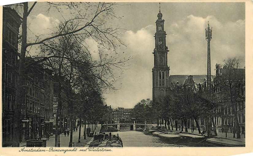 Amsterdam Prinsengracht met Westergracht