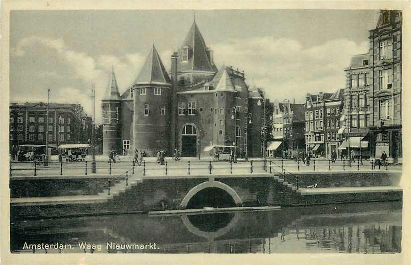 Amsterdam Waag Nieuwmarkt