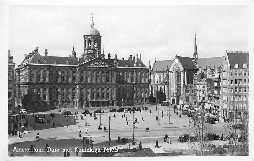 Amsterdam Dam met Koninklijk Paleis