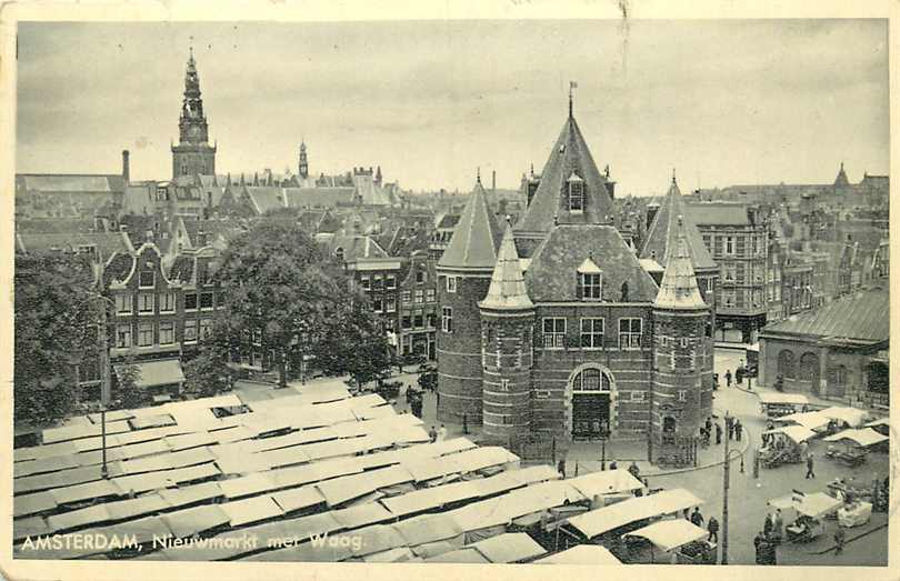 Amsterdam Nieuwmark met Waag