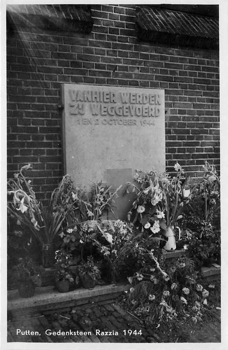 Putten Gedenksteen Razzia 1944