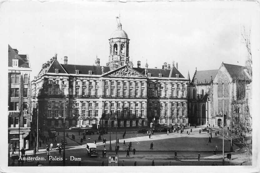 Amsterdam Dam met Koninklijk Paleis