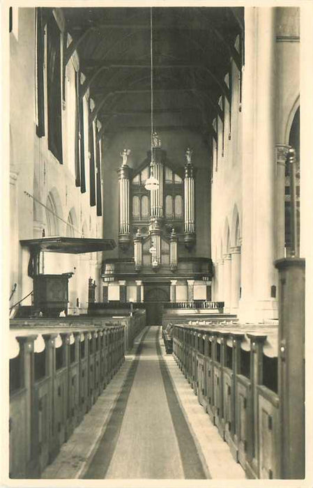 Delft Oude Kerk Interieur