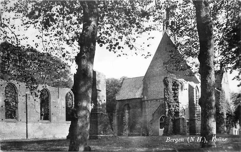 Bergen NH Ruine