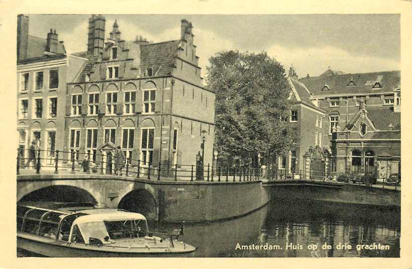 Amsterdam Het Huis aan de drie Grachten