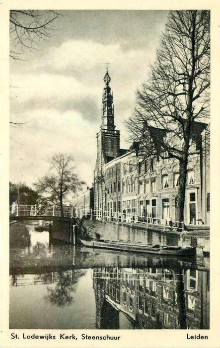 Leiden  St Lodewijks Kerk Steenschuur