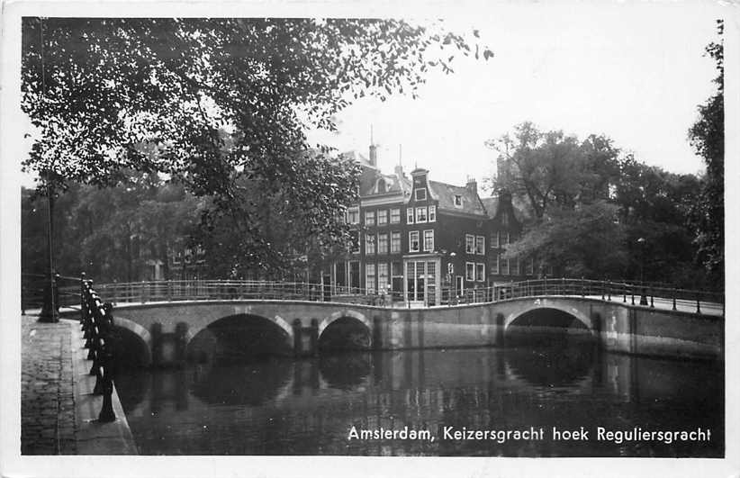 Amsterdam Keizersgracht hoek Reguliersgr