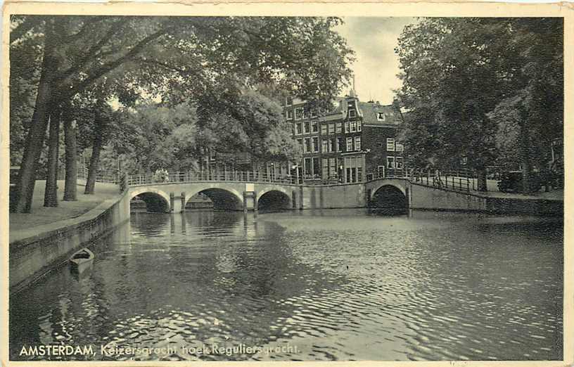 Amsterdam Keizersgracht hoek Reguliersgr