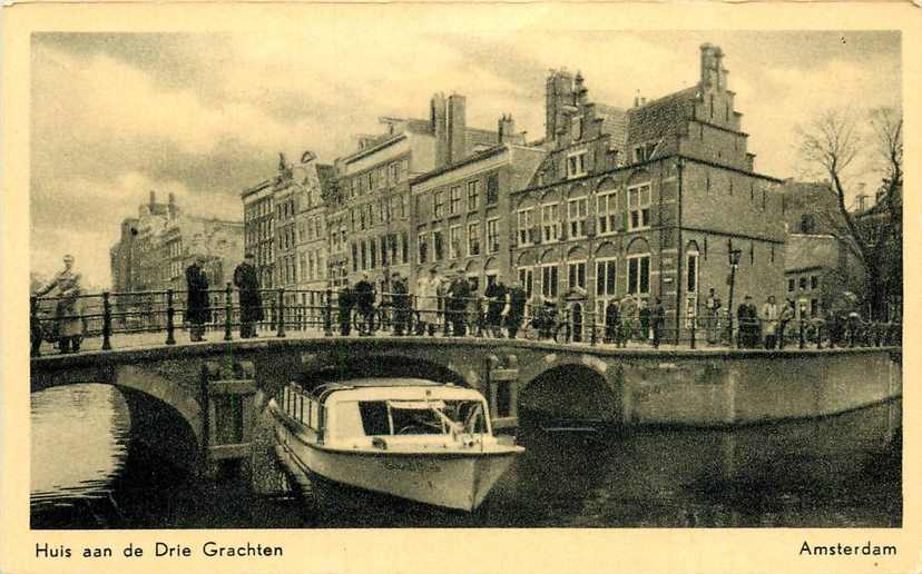 Amsterdam Het Huis aan de drie Grachten