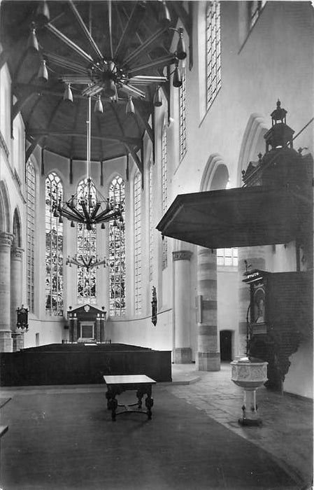 Delft Oude Kerk Interieur