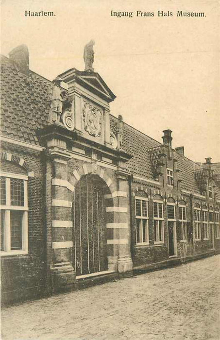 Haarlem Ingang Frans Halsmuseum