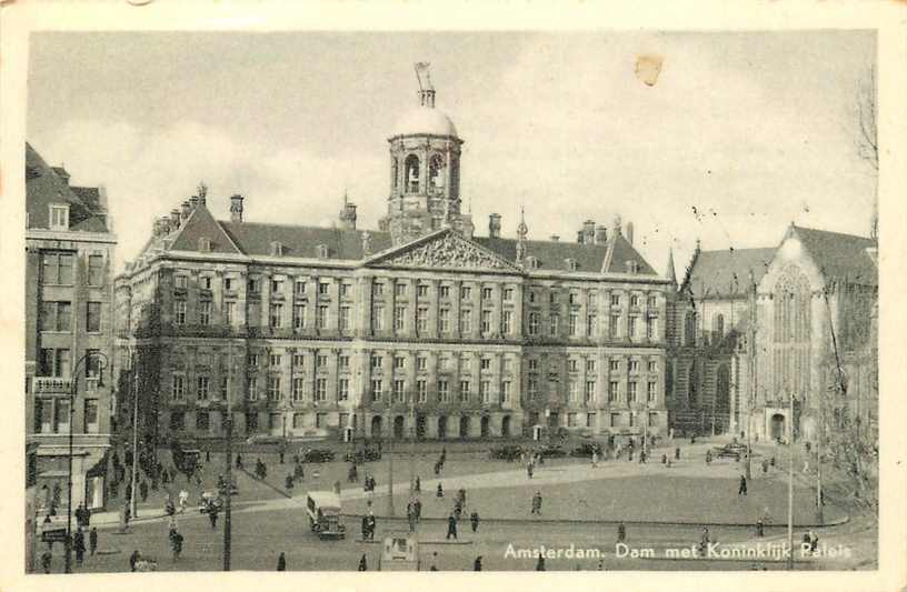 Amsterdam Dam met Koninklijk Paleis