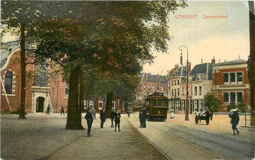 Utrecht Janskerkhof - Tram