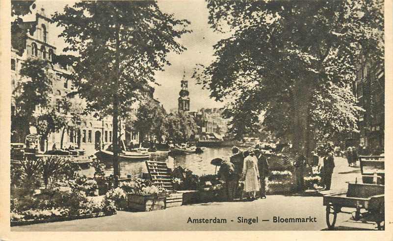 Amsterdam Singel Bloemenmarkt