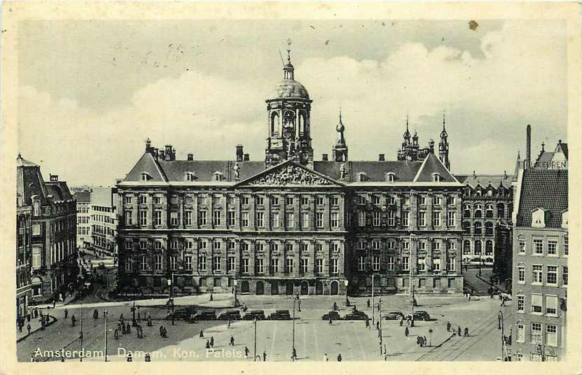 Amsterdam Dam met Koninklijk Paleis