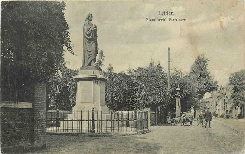 Leiden Standbeeld Boerhave
