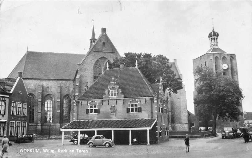 Workum Waag Kerk en Toren