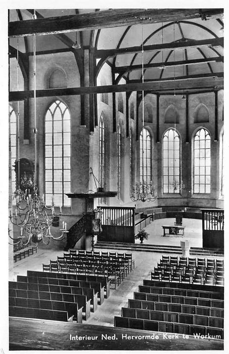 Workum Interieur NH Kerk