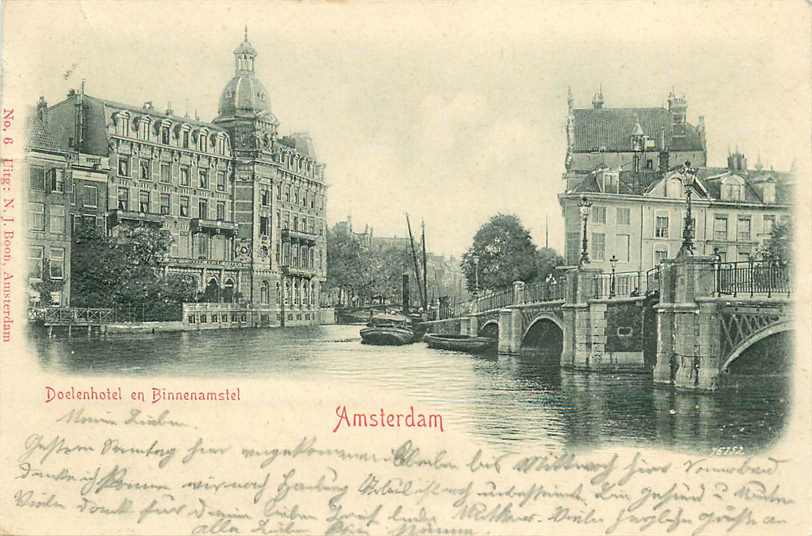 Amsterdam Doelenhotel en Binnenamstel