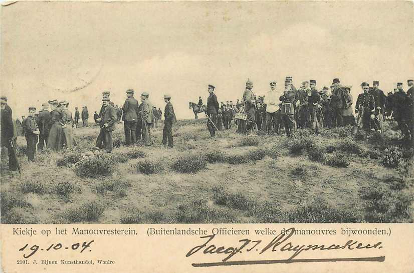 Militaria Kiekje op het Manouvresterein