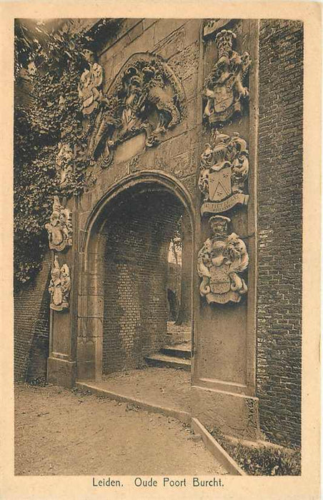 Leiden Oude Poort Burcht