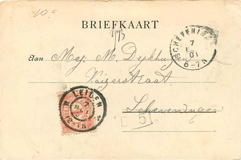 Leiden Standbeeld v.d. Werf