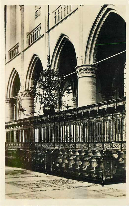 Dordrecht Koorbanken Grote Kerk