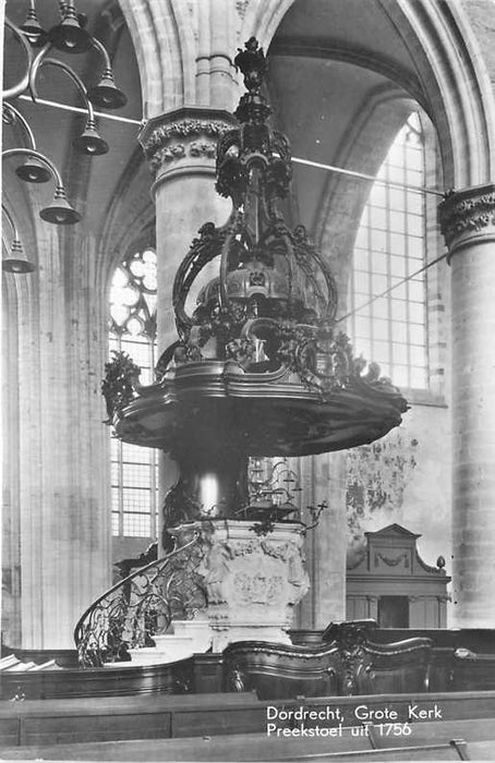 Dordrecht Preekstoel Grote Kerk