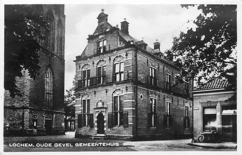 Lochem Oude gevel Gemeentehuis