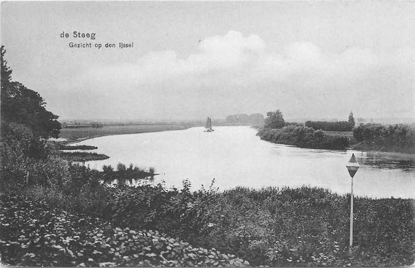 De Steeg Gezicht op den Ijssel