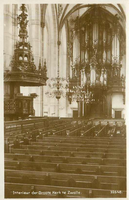 Zwolle Interieur Groote Kerk