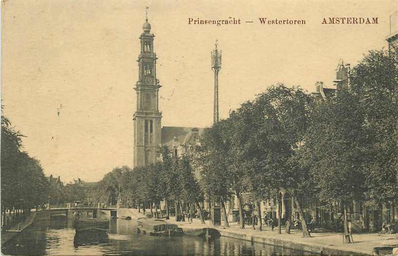 Amsterdam Prinsengracht Westertoren