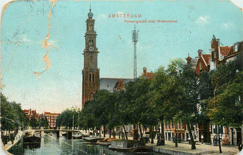 Amsterdam Prinsengracht Westertoren