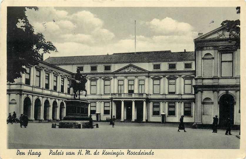 Den Haag Paleis HM de Koningin